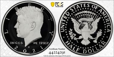 2021-S 50C Silver Limited Edition Proof Set - First Strike PR69DCAM