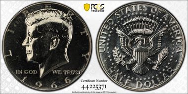 1966 50C FS-901, No "FG" SP64