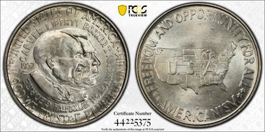 1952-D 50C Washington-Carver MS64