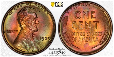 1939 1C MS65RB