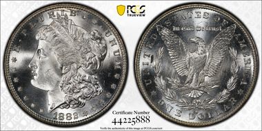 1882-S $1 MS67