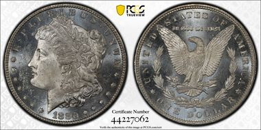 1880-S $1 MS64