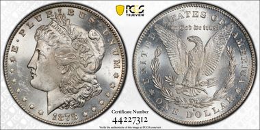 1878-S $1 MS64