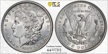 1889 $1 MS64