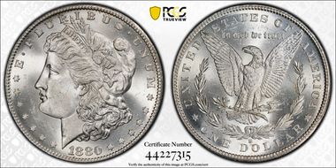 1880-S $1 MS63