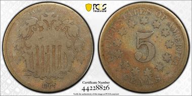 1867 5C No Rays G4