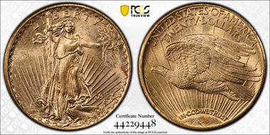 1925 $20 MS64