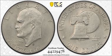 1976-D $1 Type 2 MS62