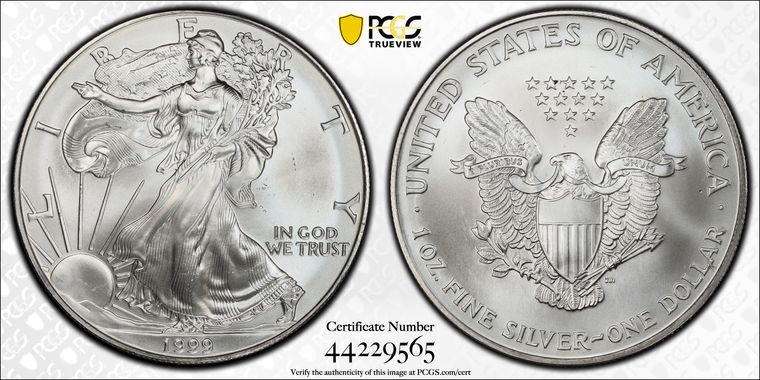 Cert 44229565 - Coin Image