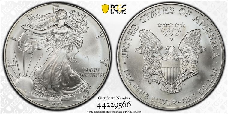 Cert 44229566 - Coin Image