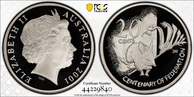 2001 20C Western Australia PR70DCAM