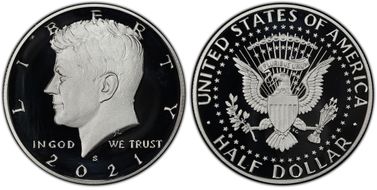 2021-S 50C Silver Limited Edition Proof Set PR69DCAM