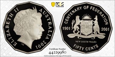 2001 50C New South Wales PR70DCAM
