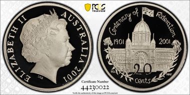 2001 20C Victoria PR70DCAM