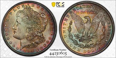 1884 $1 MS64