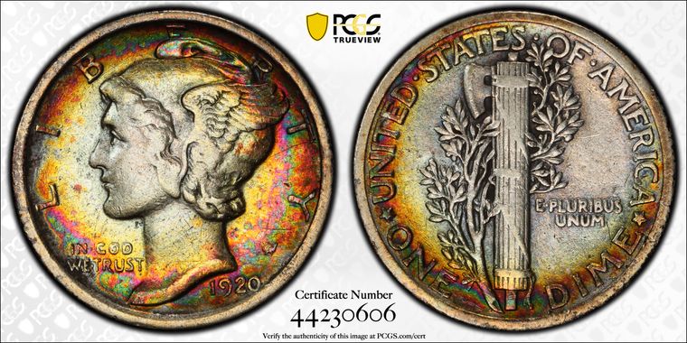 Cert 44230606 - Coin Image