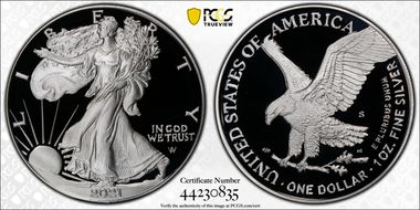 2021-S $1 Silver Eagle - Type 2 PR69DCAM