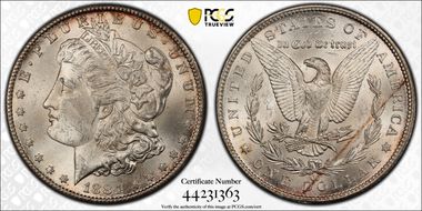 1884-CC $1 MS63