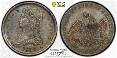 1837 50C AU55