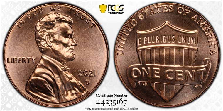 Cert 44235167 - Coin Image