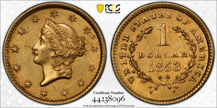 Cert 44238096 - Coin Image