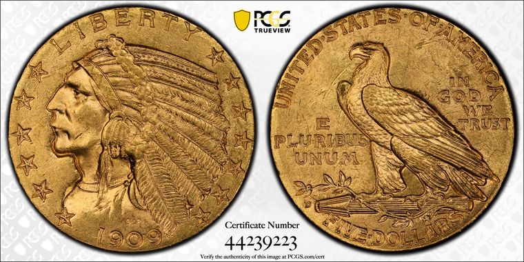 Cert 44239223 - Coin Image