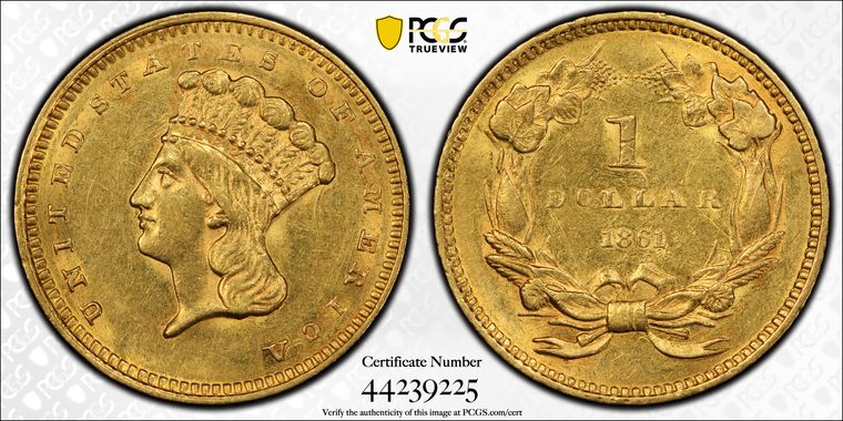 Cert 44239225 - Coin Image