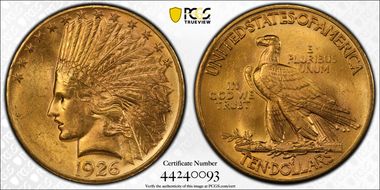 1926 $10 MS63
