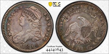 1814 50C Overton 104a XF40