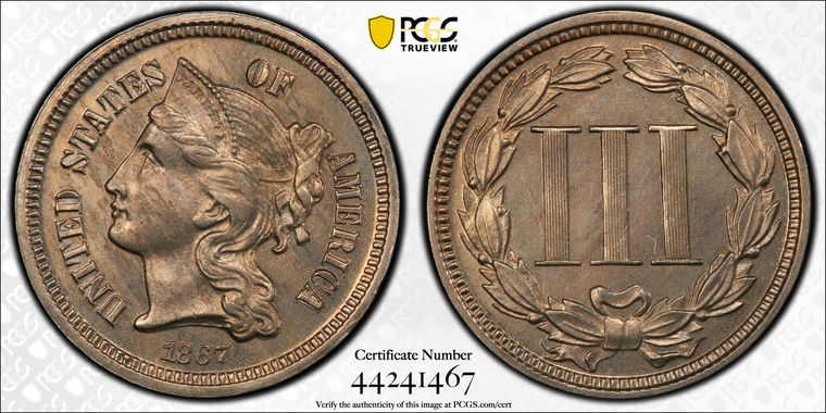 Cert 44241467 - Coin Image