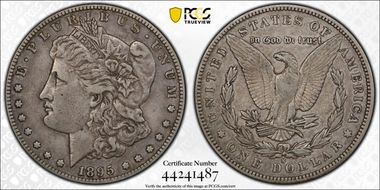 1895-S $1 VF35