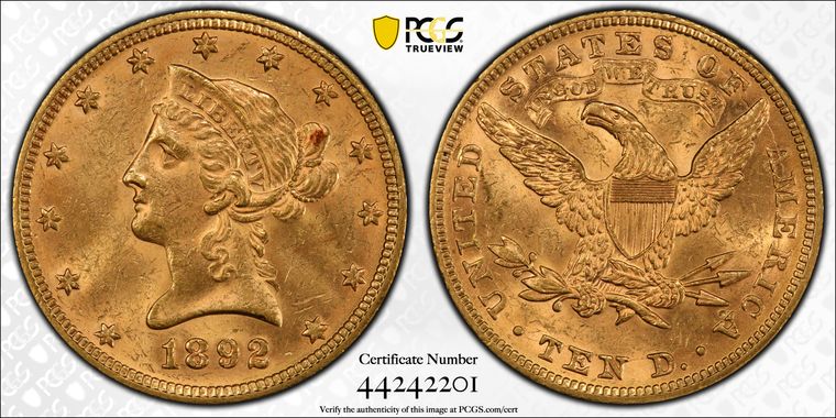 Cert 44242201 - Coin Image