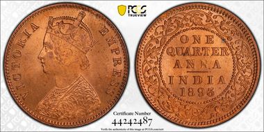 1893(C) 1/4 An SW-6.523 MS65RD