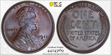 1911-D/D 1C RPM FS-504 MS63BN