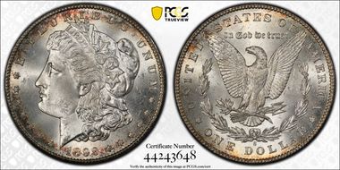 1899-S $1 MS65