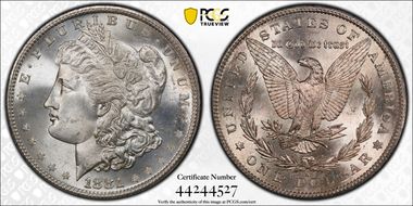 1881-S $1 MS67