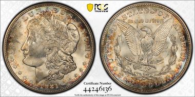 1921-D $1 MS66+