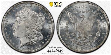 1878-S $1 MS64