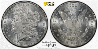1879-S $1 Reverse of 1878 MS61