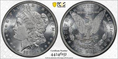 1880-O $1 MS63+
