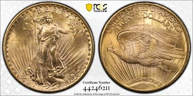 1924 $20 MS65