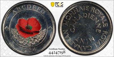 nd(2015) 25C Tok Test Token - Poppy SP65