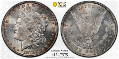 1878 8TF $1 MS62