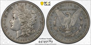 1893-S $1 XF40