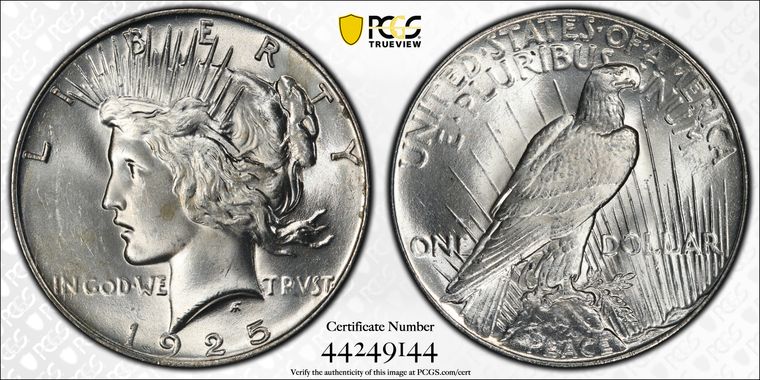 Cert 44249144 - Coin Image