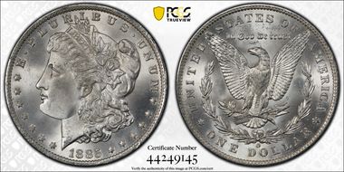 1885-O $1 MS65