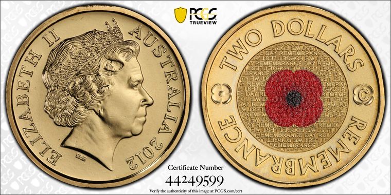 Cert 44249599 - Coin Image