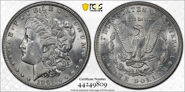 1891 $1 MS61