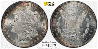 1879-S $1 VAM 4, Rev. of 1878 MS62