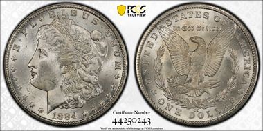 1884-CC $1 MS63